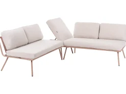 Set di divani angolari da giardino 4 posti CACCAMO Beige