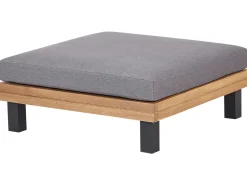 Set di divani angolari da giardino 5 posti FRAZZANO Modulare Legno di acacia certificato Grigio