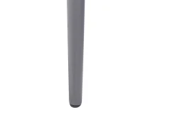 Set di divani angolari da giardino 3 posti LEFFE Lato Sinistro Metallo Grigio