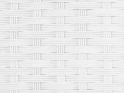 Set di divani angolari da giardino 4 posti SANO Lato destro Modulare Rattan sintetico (PE) Bianco