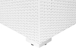 Set di divani angolari da giardino 4 posti SANO Lato destro Modulare Rattan sintetico (PE) Bianco