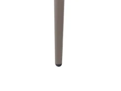 Set di divani angolari da giardino 3 posti LEFFE Lato Sinistro Metallo Beige