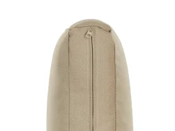 Set di divani angolari da giardino 5 posti MESSINA Lato Sinistro Metallo Beige sabbia