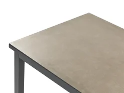 Set di divani angolari da giardino 5 posti MESSINA Lato Sinistro Metallo Beige sabbia