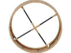 Set di divani angolari da giardino 4 posti OLIVERI Lato destro Rattan sintetico (PE) Beige