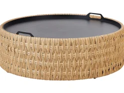 Set di divani angolari da giardino 4 posti OLIVERI Lato destro Rattan sintetico (PE) Beige