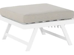 Set di divani angolari da giardino 5 posti COCCORINO Metallo Tortora