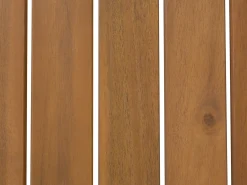 Set di divani angolari da giardino 4 posti TIMOR Lato Sinistro Modulare Legno di acacia certificato Marrone chiaro