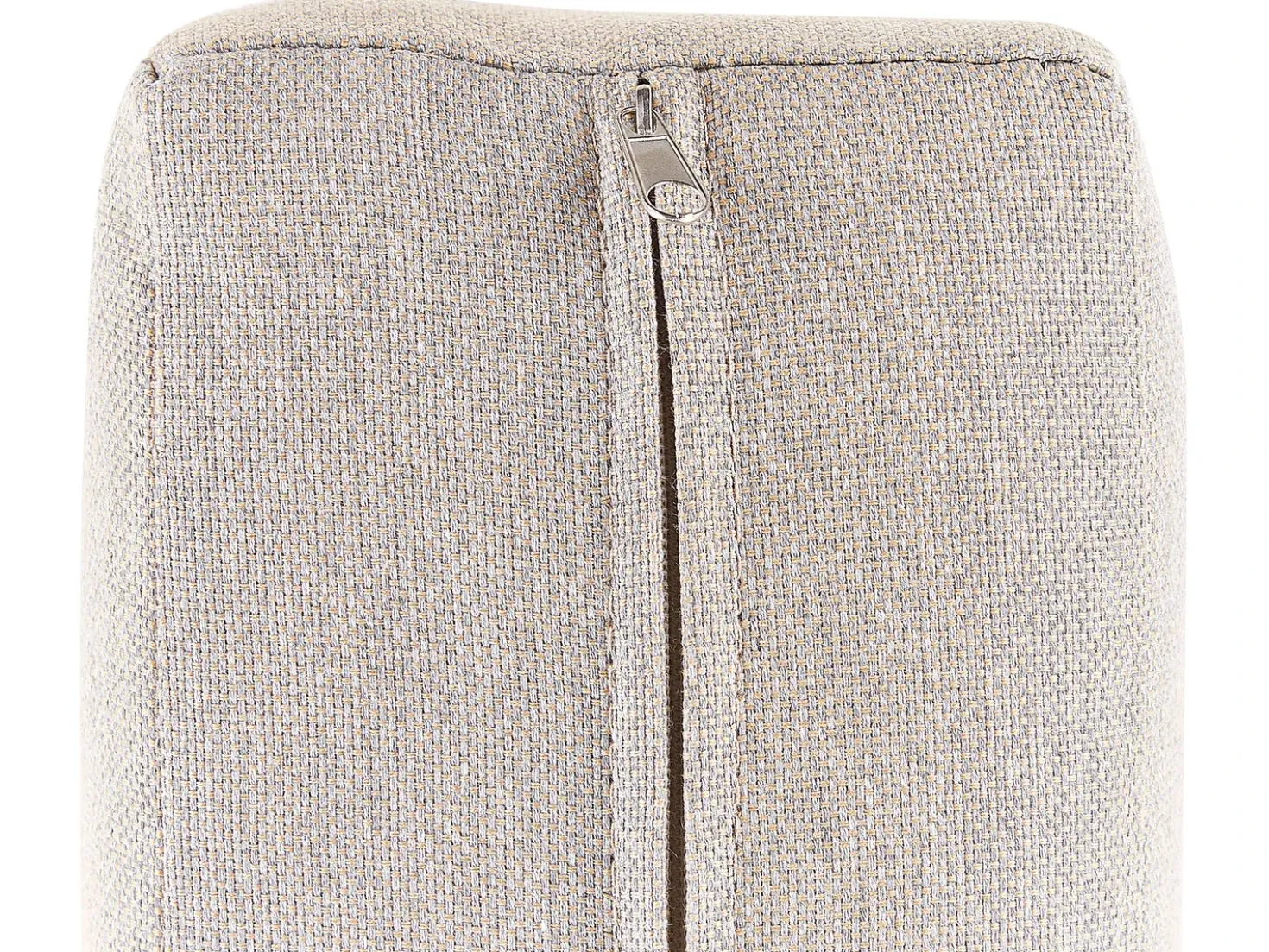 Set di divani angolari da giardino 6 posti RIMA III Lato Sinistro Modulare Metallo Beige