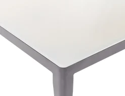 Set di divani angolari da giardino 6 posti RIMA III Lato Sinistro Modulare Metallo Beige
