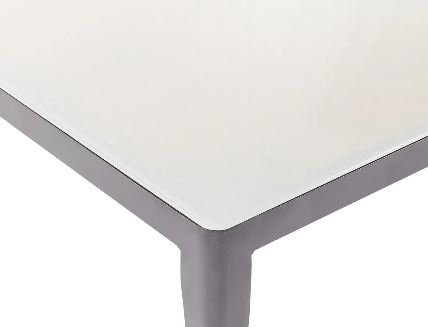 Set di divani angolari da giardino 6 posti RIMA III Lato Sinistro Modulare Metallo Beige