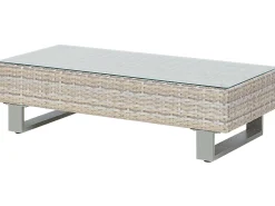 Set di divani angolari da giardino 5 posti LANCIANO Lato destro Rattan sintetico (PE) Grigio