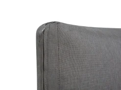 Set di divani angolari da giardino 5 posti LANCIANO Lato destro Rattan sintetico (PE) Grigio