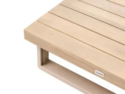 Set di divani angolari da giardino 5 posti MYKONOS Lato destro Legno di acacia certificato Tortora
