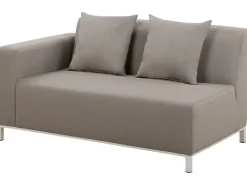 Set di divani angolari da giardino 5 posti BELIZE Lato destro Modulare Beige