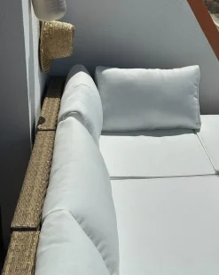 Set di divani angolari da giardino 4 posti SANO Lato Sinistro Modulare Rattan sintetico (PE) Naturale