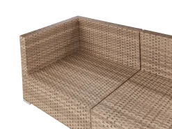 Set di divani angolari da giardino 4 posti SANO Lato destro Modulare Rattan sintetico (PE) Naturale