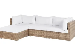 Set di divani angolari da giardino 4 posti SANO Lato destro Modulare Rattan sintetico (PE) Naturale