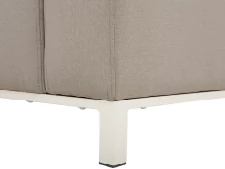 Set di divani angolari da giardino 5 posti BELIZE Lato Sinistro Modulare Beige