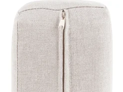 Set di divani angolari da giardino 6 posti RIMA III Lato Sinistro Modulare Metallo Beige chiaro