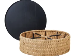 Set di divani angolari da giardino 4 posti OLIVERI Lato Sinistro Rattan sintetico (PE) Beige