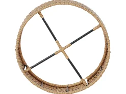 Set di divani angolari da giardino 4 posti OLIVERI Lato Sinistro Rattan sintetico (PE) Beige
