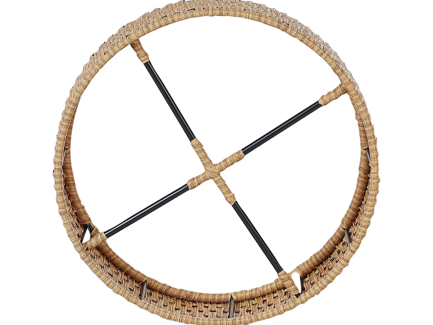 Set di divani angolari da giardino 4 posti OLIVERI Lato Sinistro Rattan sintetico (PE) Beige