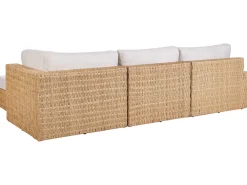 Set di divani angolari da giardino 4 posti OLIVERI Lato Sinistro Rattan sintetico (PE) Beige