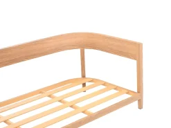 Set di divani angolari da giardino 5 posti SAMPIERI Lato Sinistro Metallo Marrone chiaro