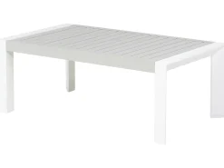 Set di divani angolari da giardino 6 posti CASTELLA Lato Sinistro Metallo Grigio
