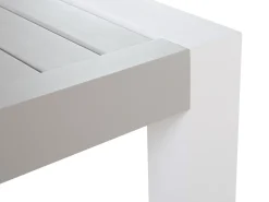 Set di divani angolari da giardino 6 posti CASTELLA Lato Sinistro Metallo Grigio