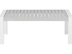 Set di divani angolari da giardino 6 posti CASTELLA Lato Sinistro Metallo Grigio