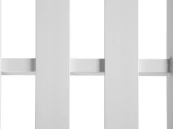 Set di divani angolari da giardino 6 posti CASTELLA Lato Sinistro Metallo Grigio