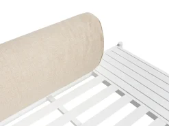 Set di divani angolari da giardino 5 posti RASIGLIA Lato Sinistro Metallo Beige