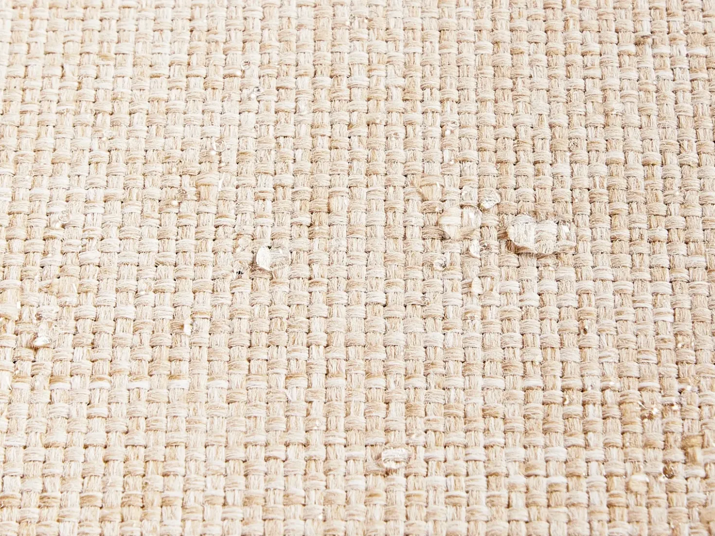 Set di divani angolari da giardino 5 posti RASIGLIA Lato Sinistro Metallo Beige