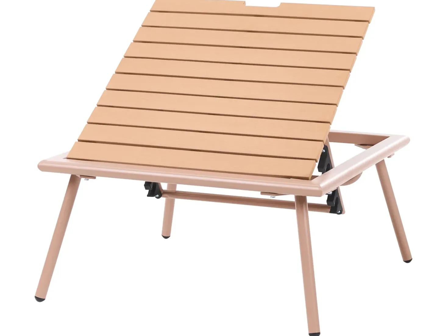 Set di divani angolari da giardino 4 posti CACCAMO Marrone
