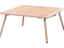 Set di divani angolari da giardino 4 posti CACCAMO Marrone