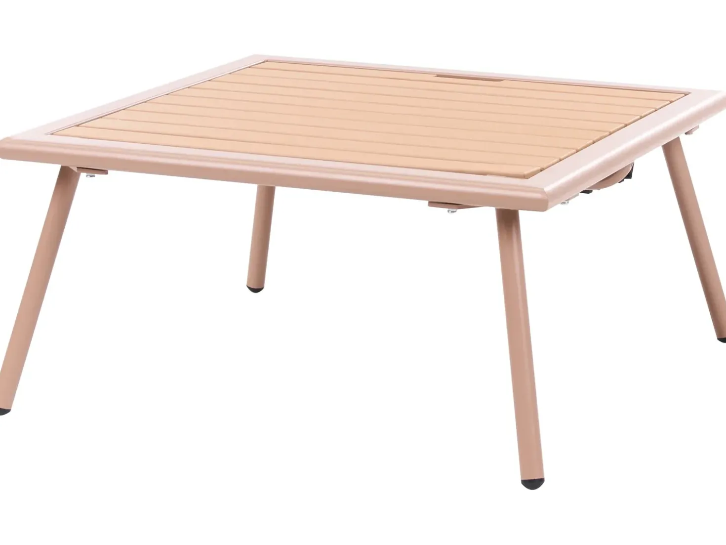 Set di divani angolari da giardino 4 posti CACCAMO Marrone