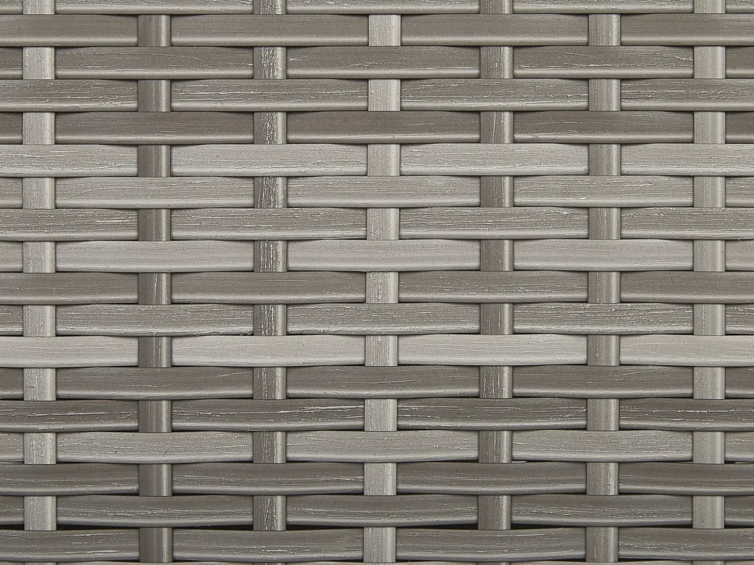Set di divani angolari da giardino 5 posti SABBIA Lato destro Modulare Rattan sintetico (PE) Grigio chiaro
