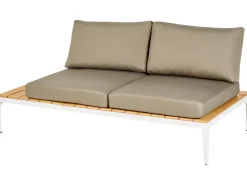 Set di divani angolari da giardino 5 posti POSITANO Grigio