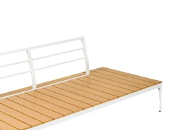 Set di divani angolari da giardino 5 posti POSITANO Grigio