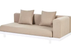 Set di divani angolari da giardino 5 posti MISSANELLO Beige