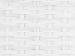 Set di divani angolari da giardino 4 posti SANO Lato Sinistro Modulare Rattan sintetico (PE) Bianco