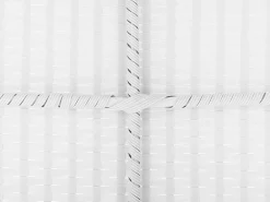 Set di divani angolari da giardino 4 posti SANO Lato Sinistro Modulare Rattan sintetico (PE) Bianco