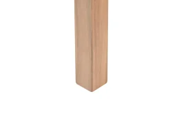 Set di divani angolari da giardino 3 posti ARABBA Lato Sinistro Legno di acacia certificato Grigio