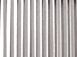 Set di divani angolari da giardino 3 posti ARABBA Lato Sinistro Legno di acacia certificato Grigio