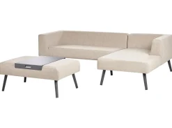 Set di divani angolari da giardino 4 posti SORRIVOLI Lato Sinistro Beige