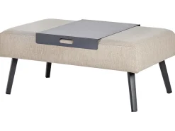 Set di divani angolari da giardino 4 posti SORRIVOLI Lato Sinistro Beige