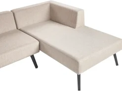 Set di divani angolari da giardino 4 posti SORRIVOLI Lato Sinistro Beige