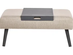 Set di divani angolari da giardino 4 posti SORRIVOLI Lato Sinistro Beige